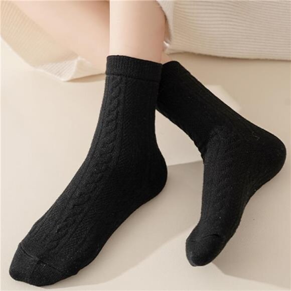 New 5 Pairs Fuzzy Soft Cozy Comfortable Socks for Women, Casual Sleep Comfy Sock - Picture 6 of 6